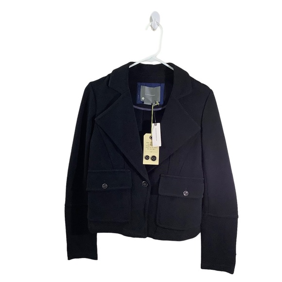 Anthropologie Jackets & Blazers - Anthropologie Sylvia Surin Ponte Knit Blazer Jacket